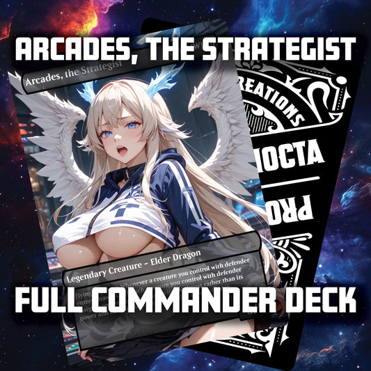 Custom Arcades, the Strategist Proxy Commander Deck - Sexy Art Edition