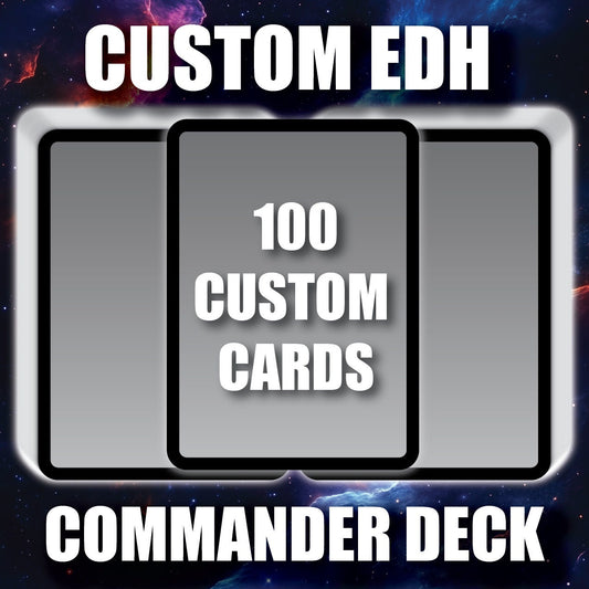 Custom MTG Commander Deck with Spicy, Fantasy-Inspired Art – Turn Heads & Break Hearts!